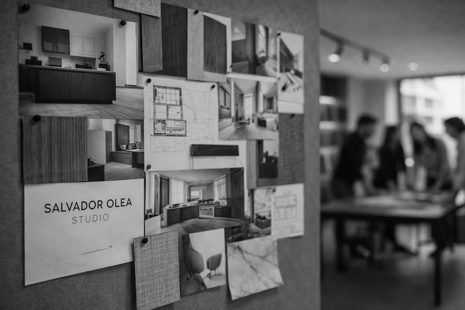 Espacio de cocina Salvador Olea